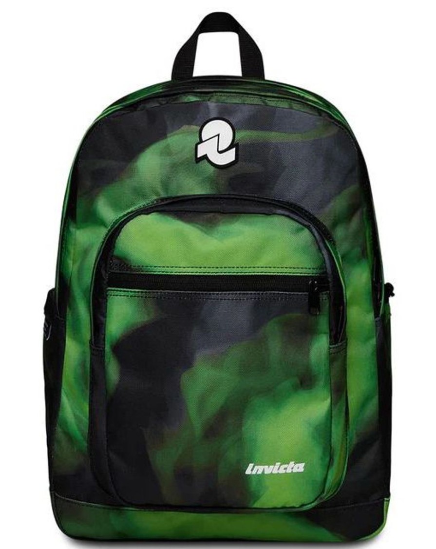 Zaini Invicta | Zaino Scuola Invicta Jelek Fantasy Smoky Green