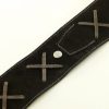 Pelletteria Strap'N'Roll | Tracolla Per Chitarra/Basso In Pelle Gilmodel Nera Black