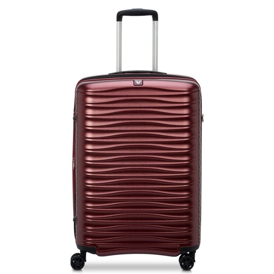 Valigie Roncato | Trolley Roncato Wave Medio Espandibile 9722 Rosso Scuro