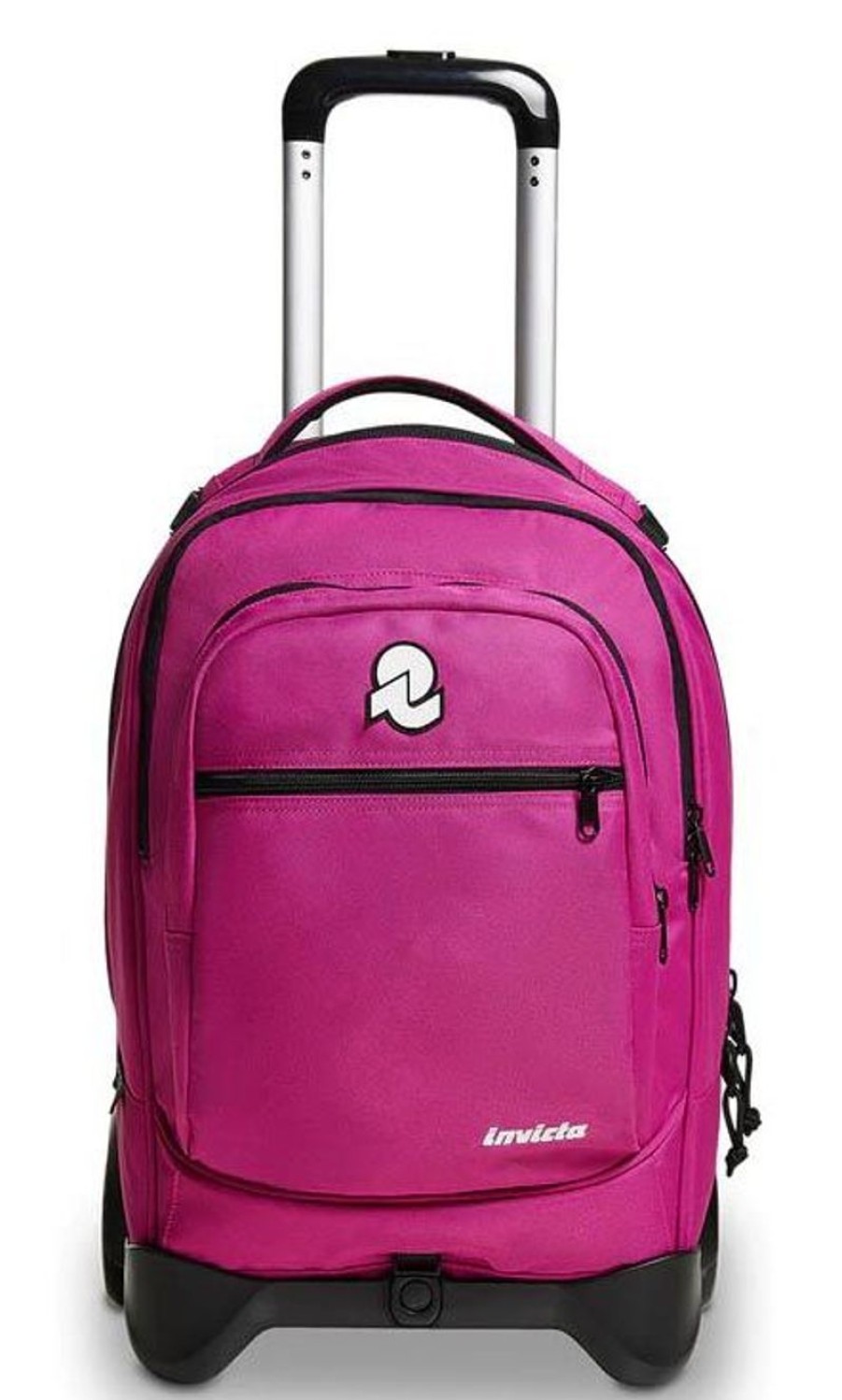 Zaini Invicta | Trolley Scuola Invicta New Plug Plain Festival Fuchsia