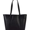 Borse Donna Pronto Moda | Borsa A Spalla In Pelle 20156 Nero