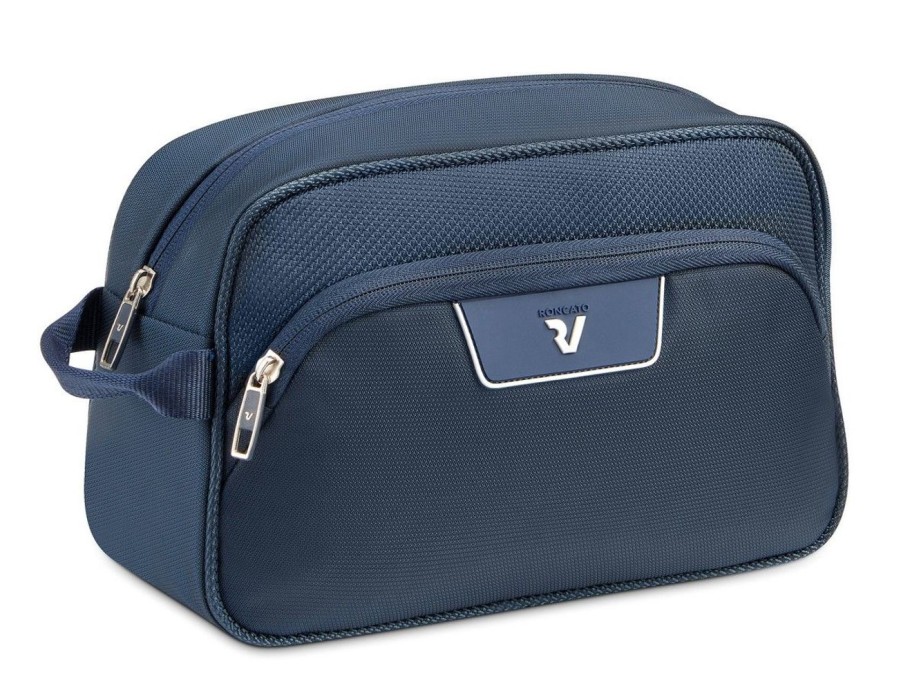 Valigie Roncato | Necessaire Busta Bagno Roncato Joy 6207 Blu Notte Blue