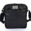 Borse Uomo Avirex | Borsa Tracolla Uomo In Pelle Avirex Mayday Mdy06 Black