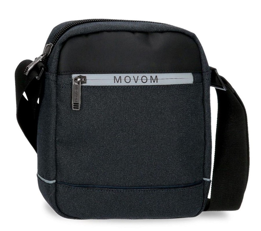 Borse Uomo Movom | Borsa Uomo Movom Trimmed 51754 Nero