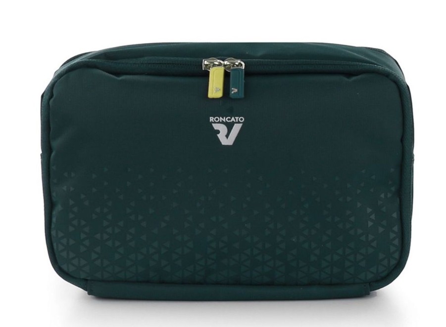 Valigie Roncato | Necessaire Roncato Crosslite 4857 Verde Bottiglia