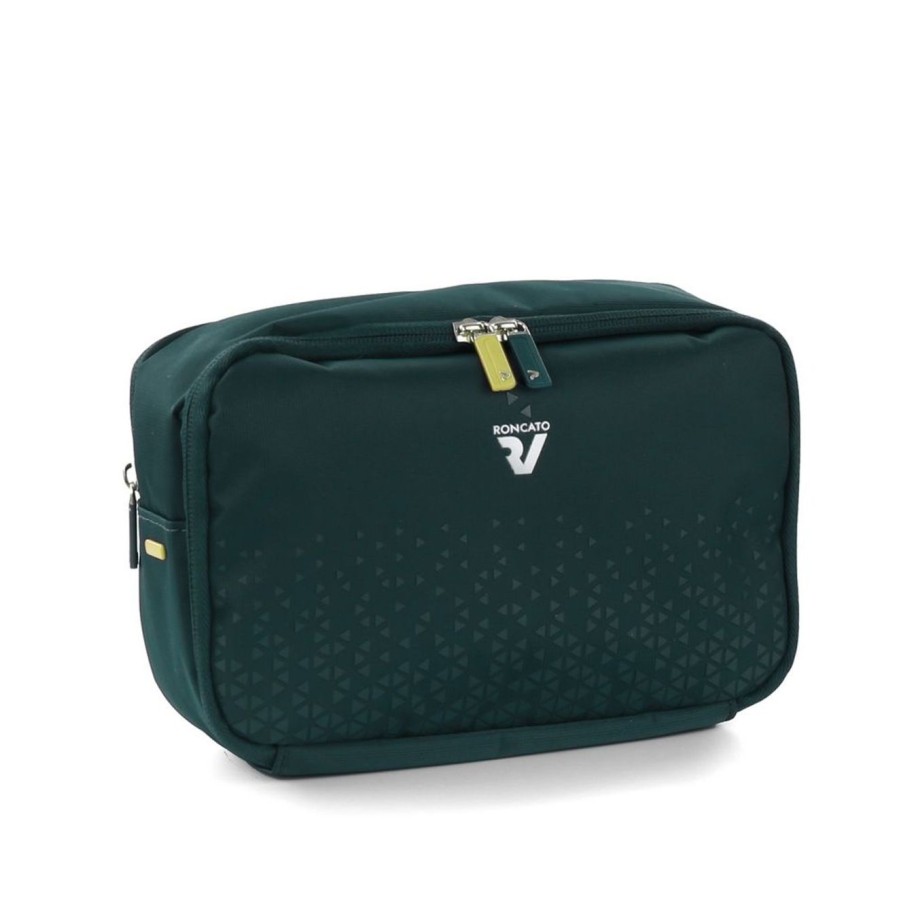 Valigie Roncato | Necessaire Roncato Crosslite 4857 Verde Bottiglia