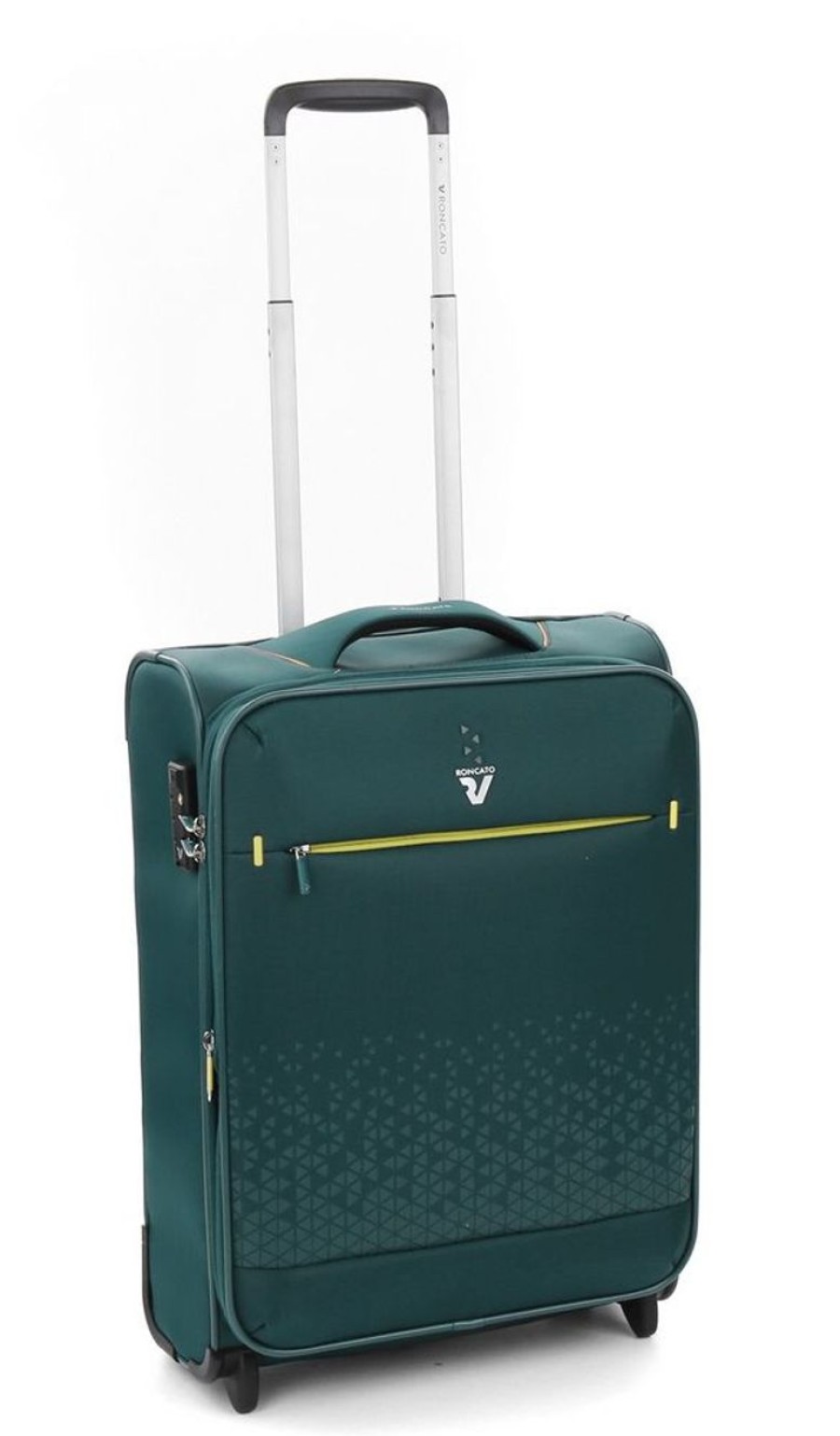 Valigie Roncato | Trolley Cabina Espandibile Roncato Crosslite 4853 Verde Bottiglia