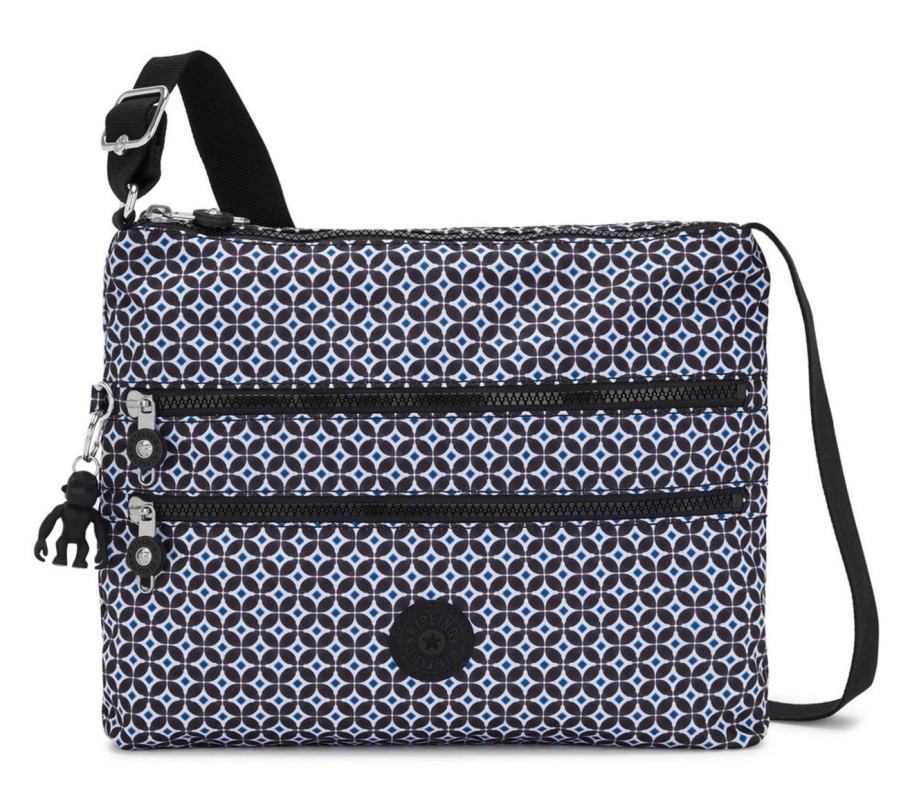 Borse Donna Kipling | Borsa Tracolla Kipling Alvar Blackish Tile