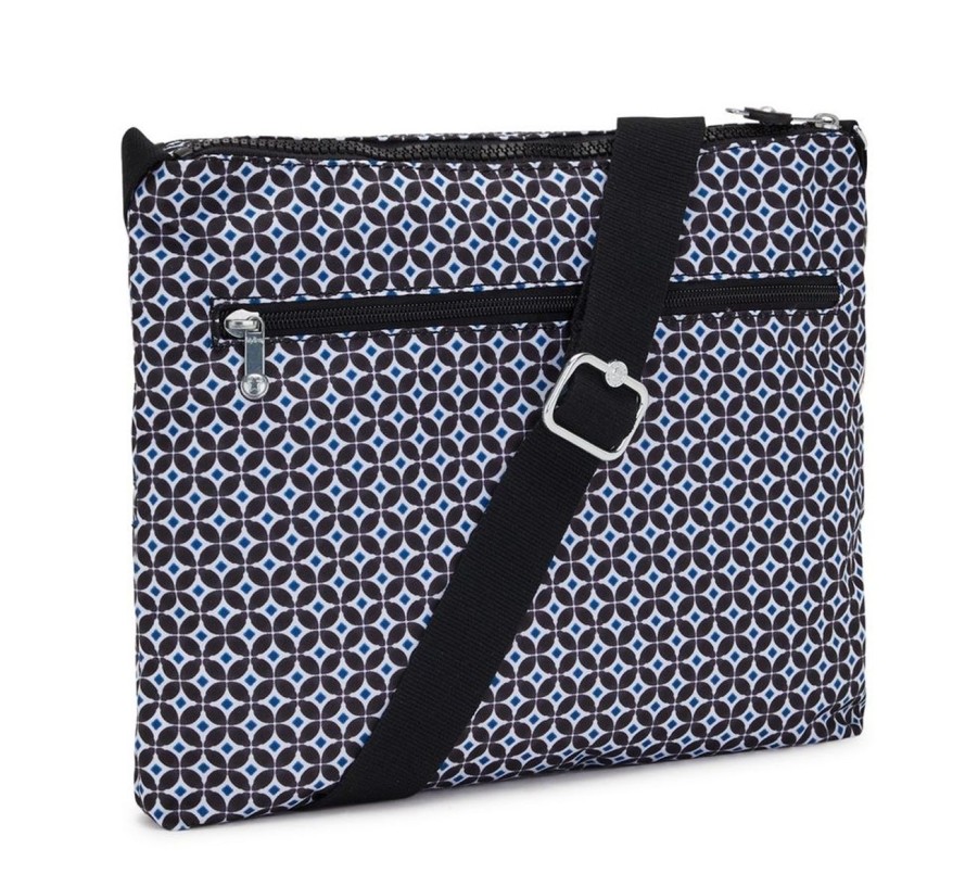 Borse Donna Kipling | Borsa Tracolla Kipling Alvar Blackish Tile