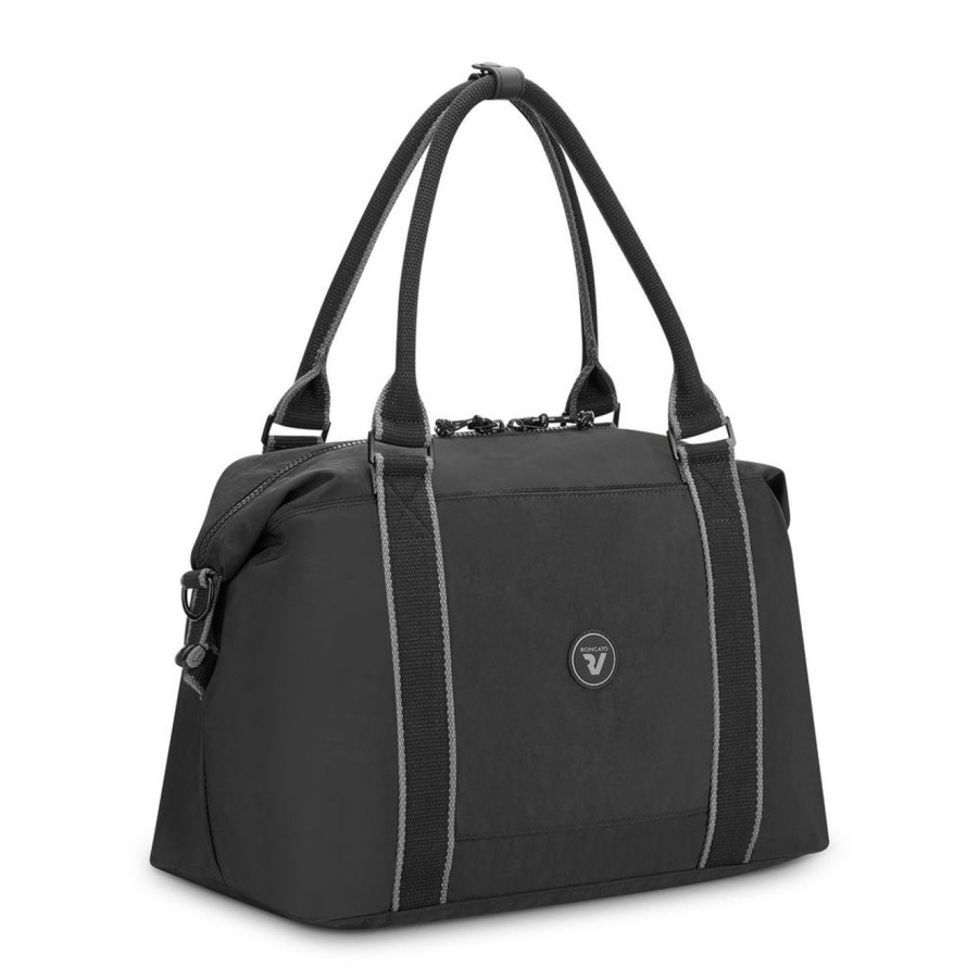 Valigie Roncato | Borsa Cabina Roncato Rolling 5236 Nera 40X25X20 Nero