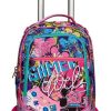 Zaini Sj Gang | Trolley Scuola Sj Jack 3 Ruote Gleamled Girl