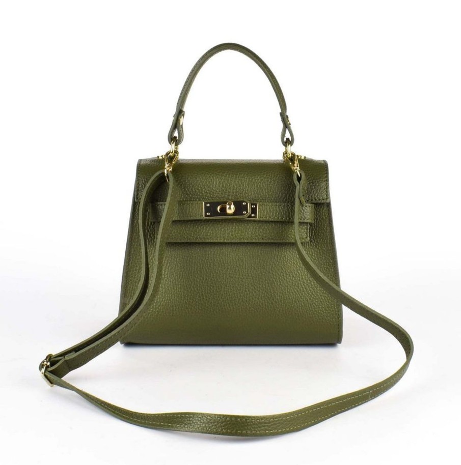 Borse Donna Pronto Moda | Borsa A Mano E Tracolla 20143 Verde