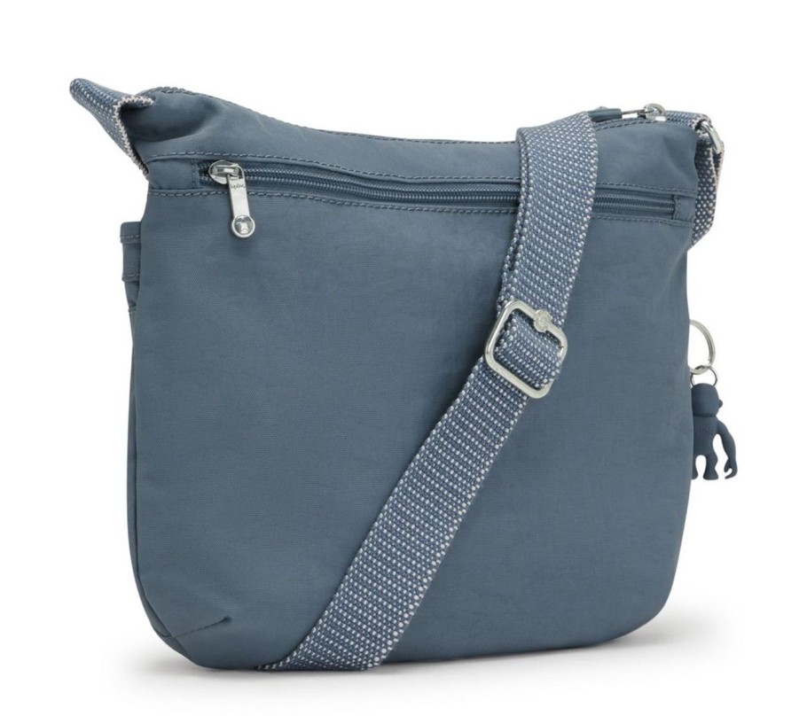 Borse Donna Kipling | Borsa Tracolla Kipling Arto Brush Blue