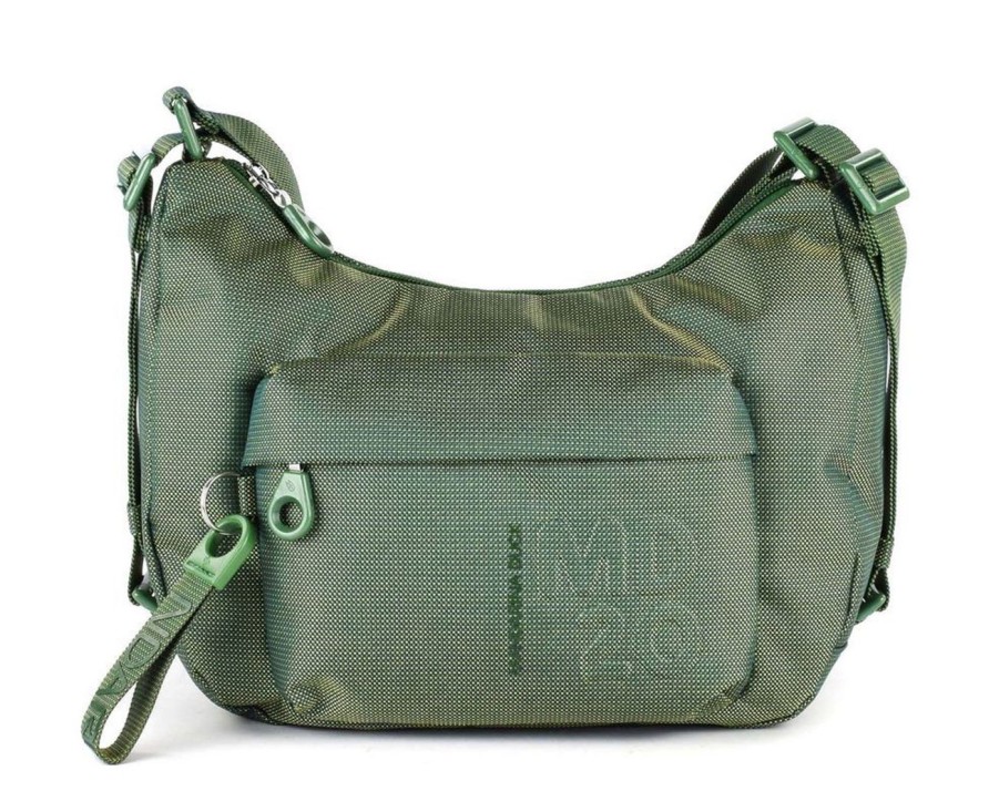 Borse Donna Mandarina Duck | Borsa A Spalla Zaino Mandarina Duck Md20 Mt22 Foliage Green