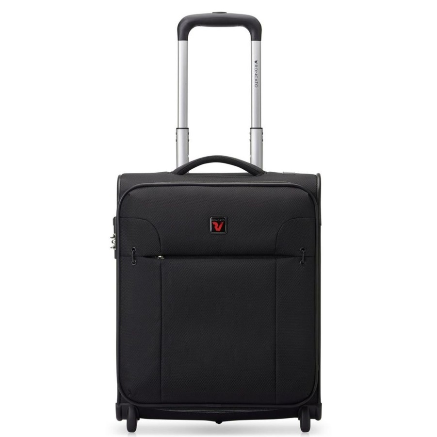 Valigie Roncato | Trolley Cabina Easyjet 45X36X20 Roncato Evolution 7404 Nero