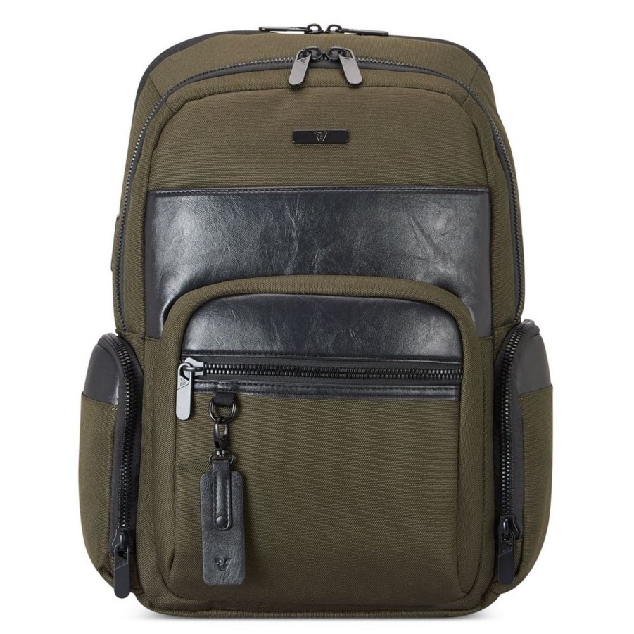 Borse Ufficio Roncato | Zaino Porta Pc 15,6" Roncato Nevada 2260 Verde