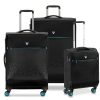 Valigie Roncato | Set 3 Trolley Espandibili Roncato Crosslite Nero