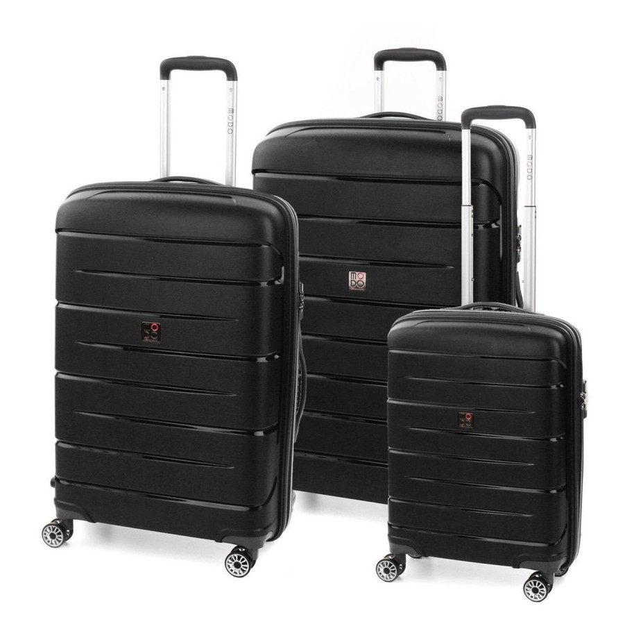 Valigie Modo by Roncato | Set 3 Trolley Modo By Roncato Starlight 2.0 Nero