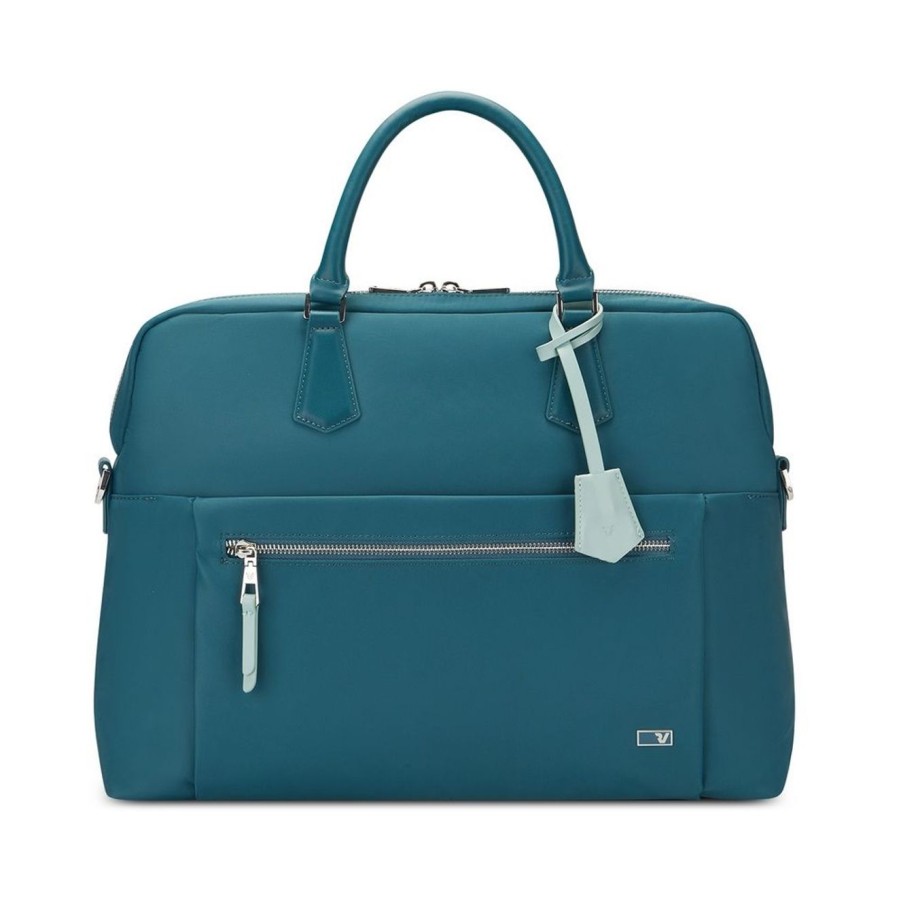 Borse Ufficio Roncato | Borsa Lavoro Donna Roncato Woman Biz 2324 Blu