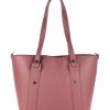 Borse Donna Pronto Moda | Borsa A Spalla In Pelle 20156 Rosa