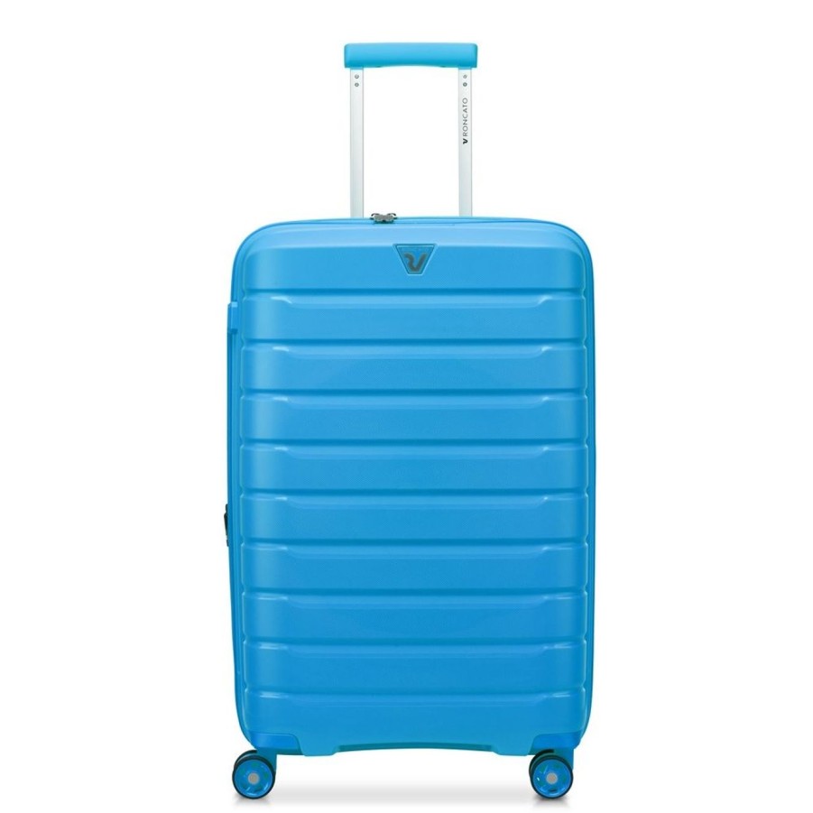 Valigie Roncato | Trolley Espandibile Roncato B-Flying Medio 8182 Azzurro