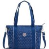 Borse Donna Kipling | Borsa A Mano E Tracolla Kipling Asseni S Soft Dot Blue