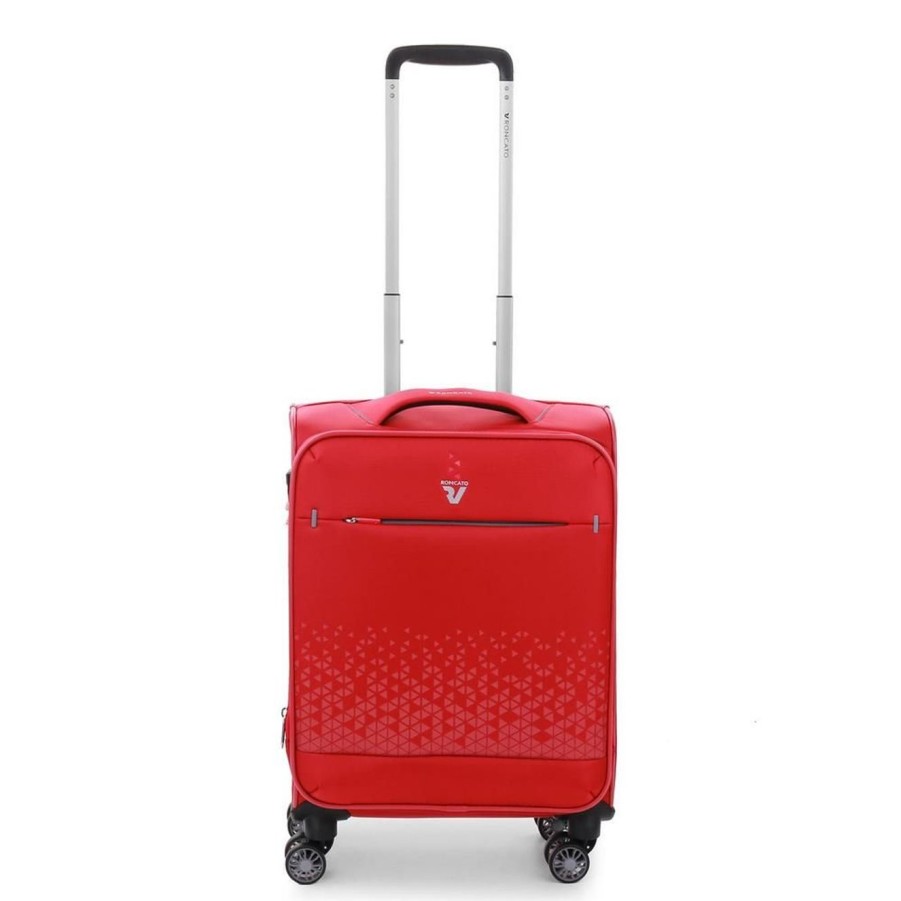 Valigie Roncato | Set 3 Trolley Espandibili Roncato Crosslite Rosso