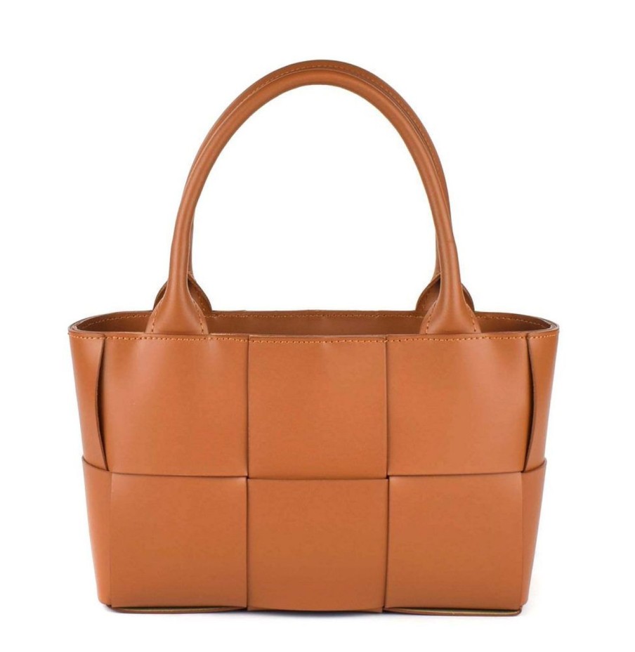 Borse Donna Pronto Moda | Borsa A Mano E Tracolla 20124 Cuoio