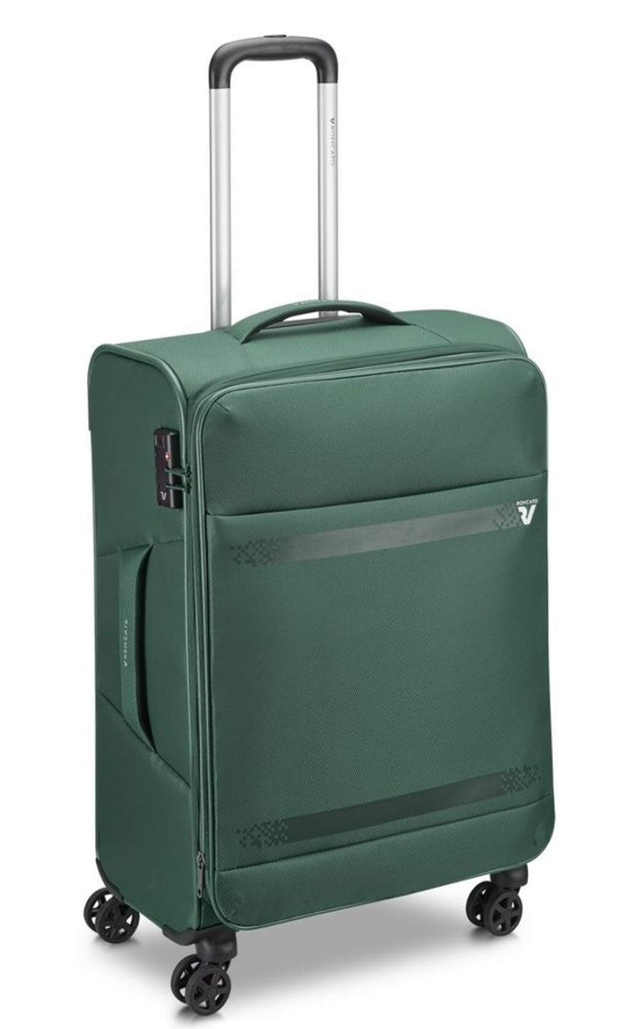 Valigie Roncato | Trolley Medio Roncato Jazz 4.0 4642 Verde Bottiglia