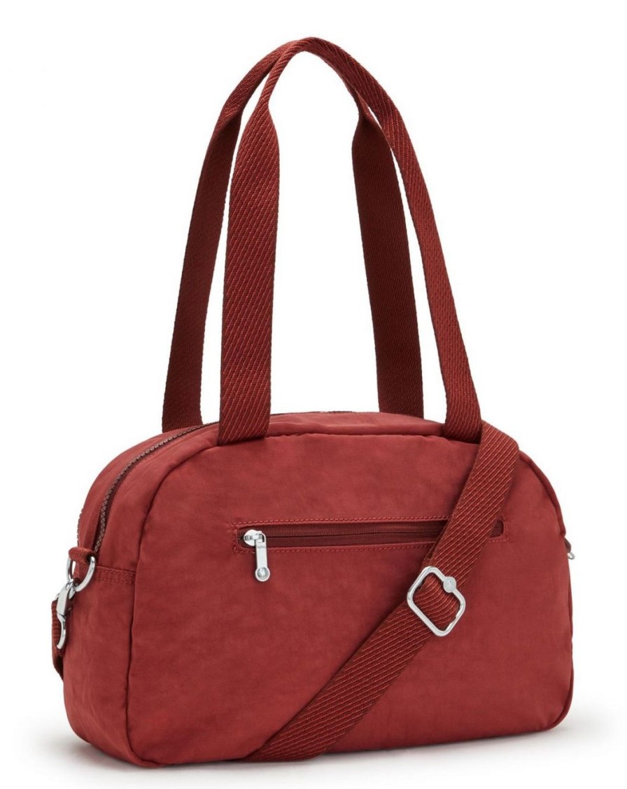 Borse Donna Kipling | Borsa A Mano E Tracolla Kipling Cool Defea Dusty Carmine