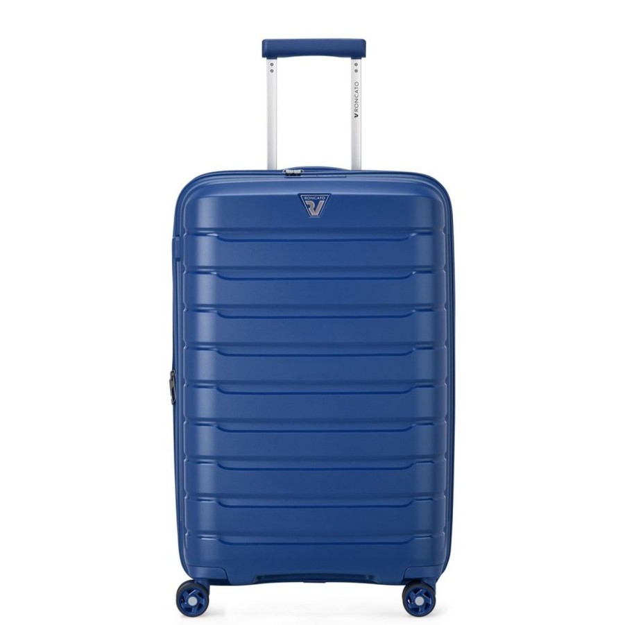 Valigie Roncato | Trolley Espandibile Roncato B-Flying Medio 8182 Blu Notte