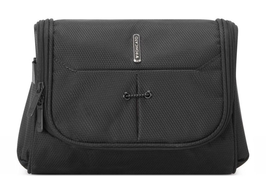 Valigie Roncato | Necessaire Busta Bagno Roncato Ironik 2.0 5309 Nero