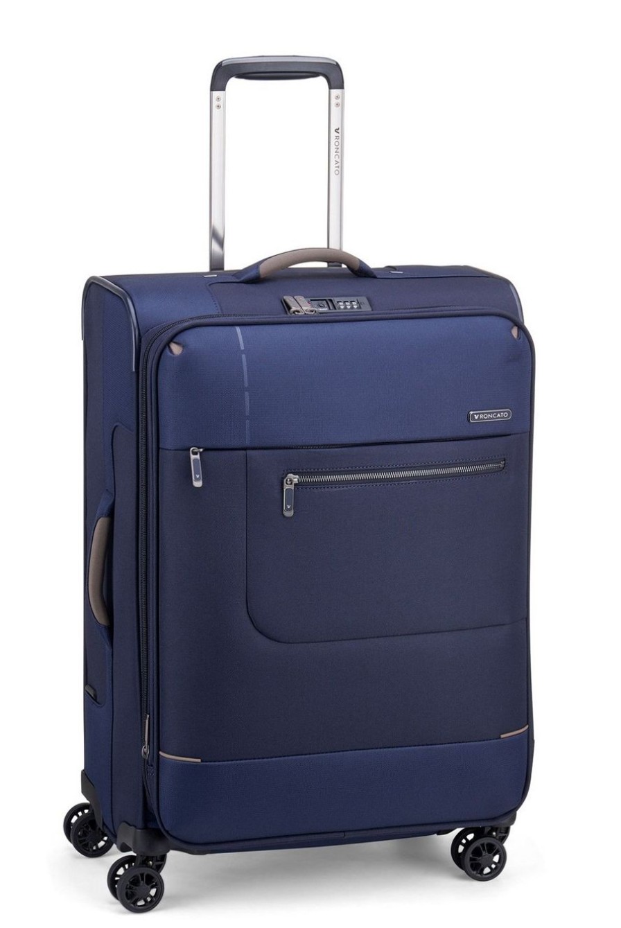 Valigie Roncato | Trolley Medio Espandibile Roncato Sidetrack 5272 Blu Notte