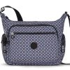 Borse Donna Kipling | Borsa Tracolla Kipling Gabbie Blackish Tile