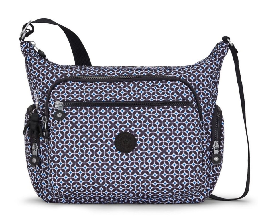 Borse Donna Kipling | Borsa Tracolla Kipling Gabbie Blackish Tile