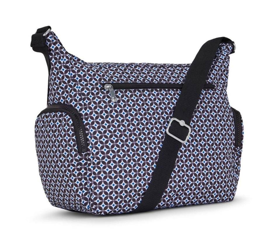 Borse Donna Kipling | Borsa Tracolla Kipling Gabbie Blackish Tile