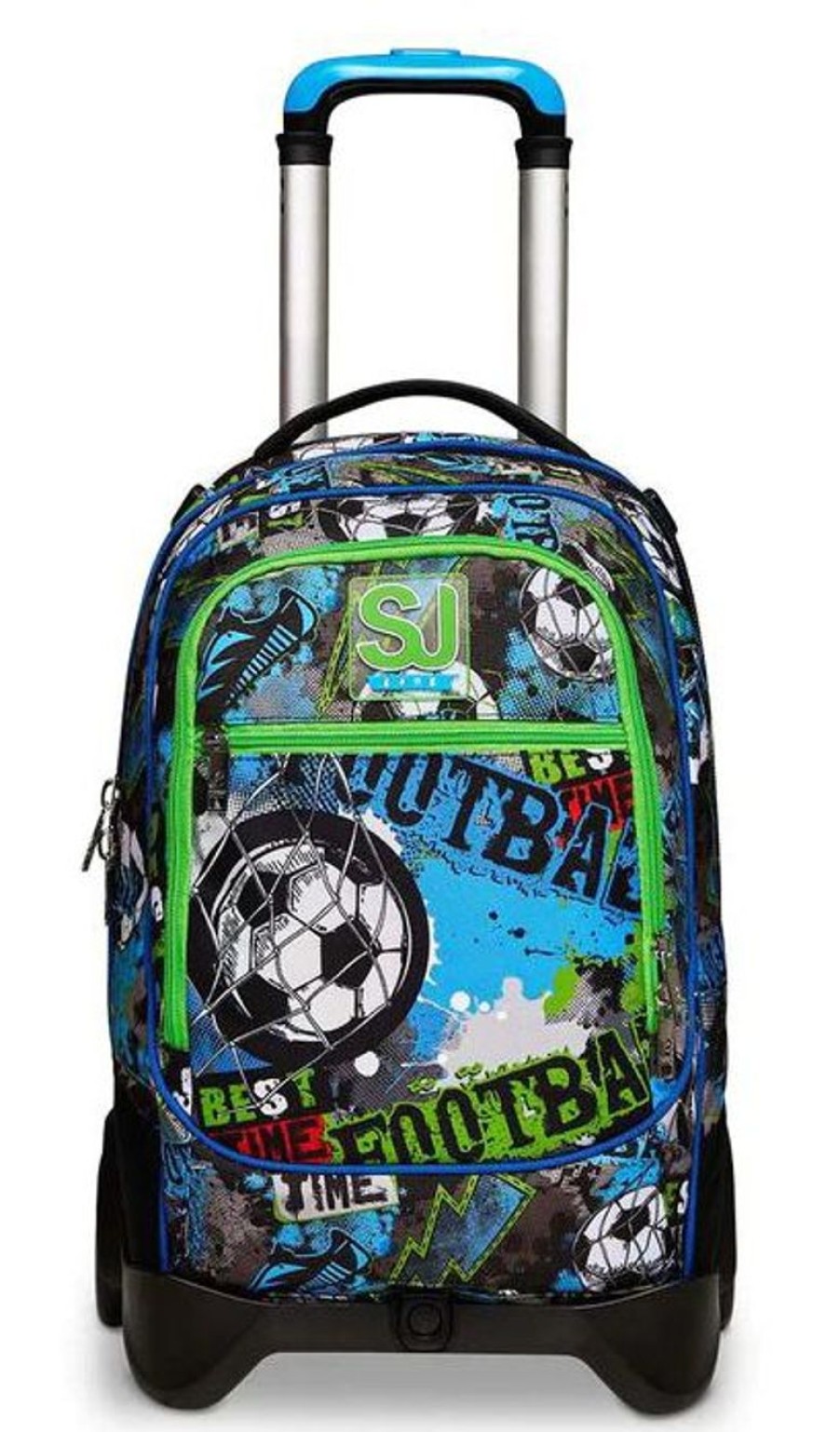 Zaini Sj Gang | Trolley Scuola Sj Jack 2 Ruote Clack It Boy