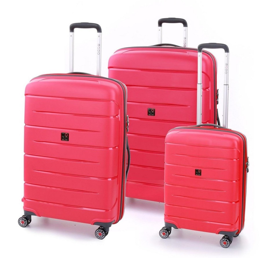 Valigie Modo by Roncato | Set 3 Trolley Modo By Roncato Starlight 2.0 Corallo