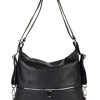 Borse Donna Pronto Moda | Borsa A Spalla E Zaino 20136 Nero