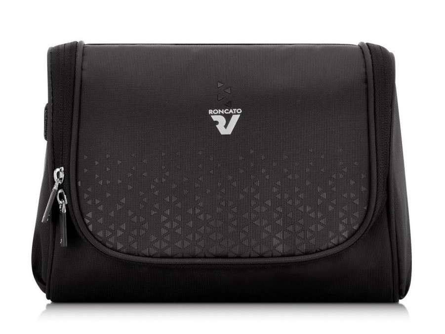 Valigie Roncato | Necessaire Busta Bagno Roncato Crosslite 4859 Nero