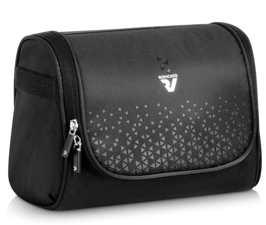 Valigie Roncato | Necessaire Busta Bagno Roncato Crosslite 4859 Nero