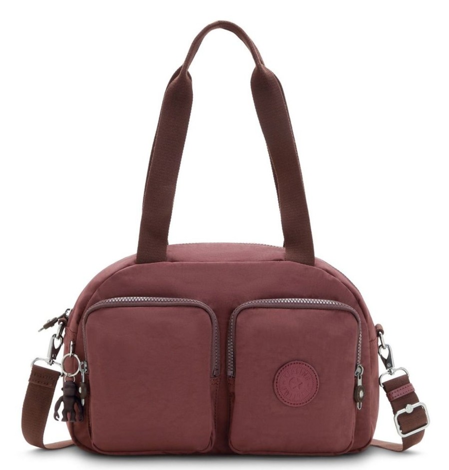 Borse Donna Kipling | Borsa A Mano E Tracolla Kipling Cool Defea Mahogany