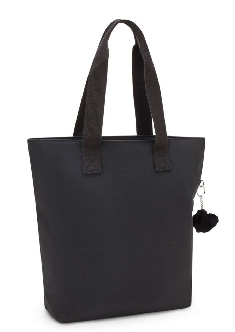 Borse Donna Kipling | Borsa Shopper Kipling Hanifa Black Noir