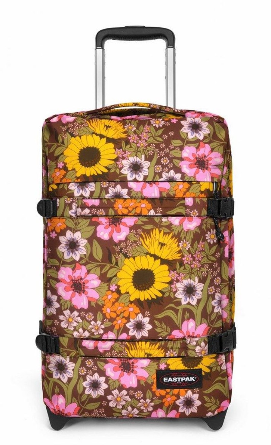 Valigie Eastpak | Trolley Eastpak Transit'R S Popflower Brown