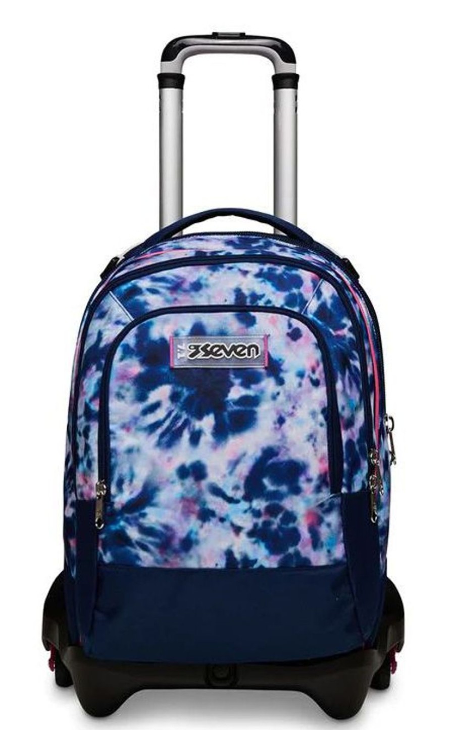 Zaini Seven | Trolley Scuola Seven Jack 3 Ruote Detach Cloudy Shapes