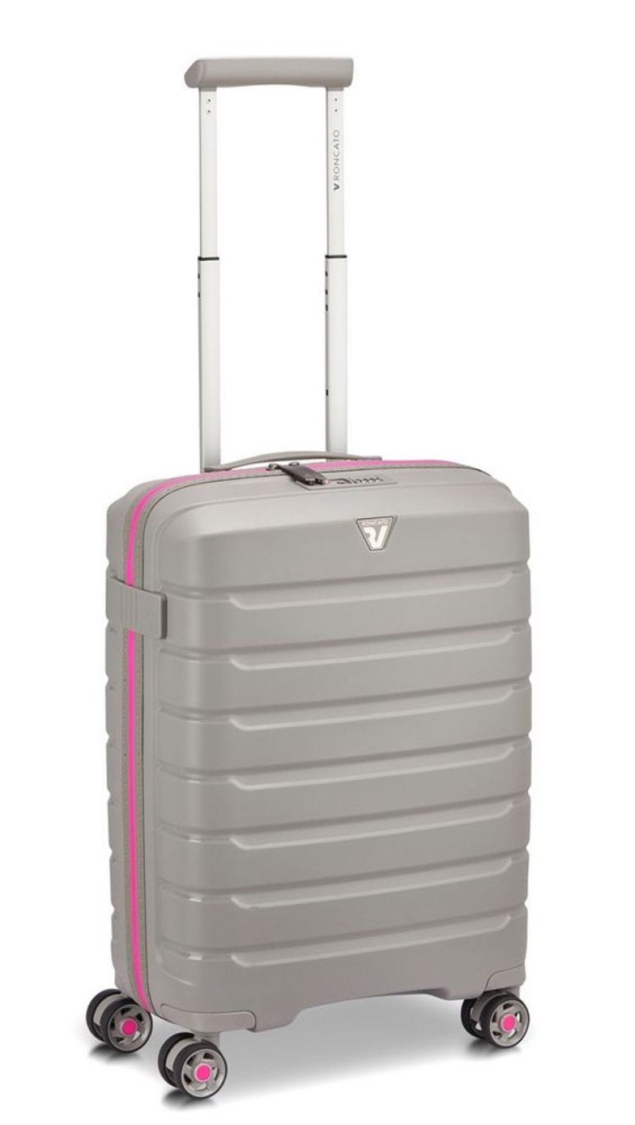 Valigie Roncato | Trolley Cabina Roncato B-Flying Neon 7983 Grigio