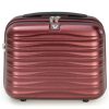 Valigie Roncato | Beauty Case Roncato Wave 9728 Rosso Scuro