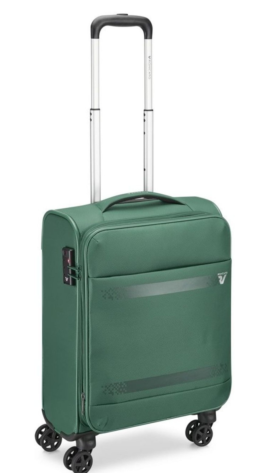 Valigie Roncato | Trolley Cabina Roncato Jazz 4.0 4643 Verde Bottiglia