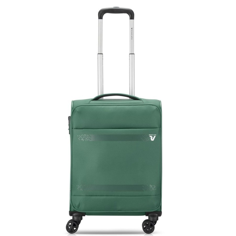 Valigie Roncato | Trolley Cabina Roncato Jazz 4.0 4643 Verde Bottiglia