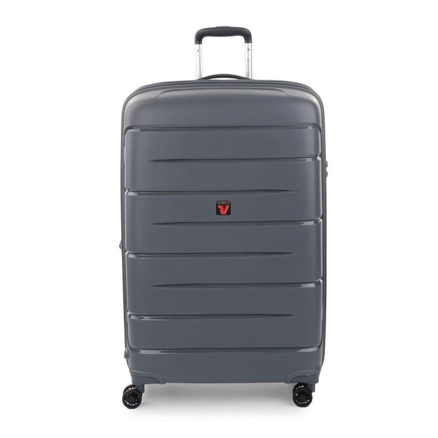 Valigie Roncato | Trolley Espandibile Roncato Flight Dlx Grande 3461 Antracite